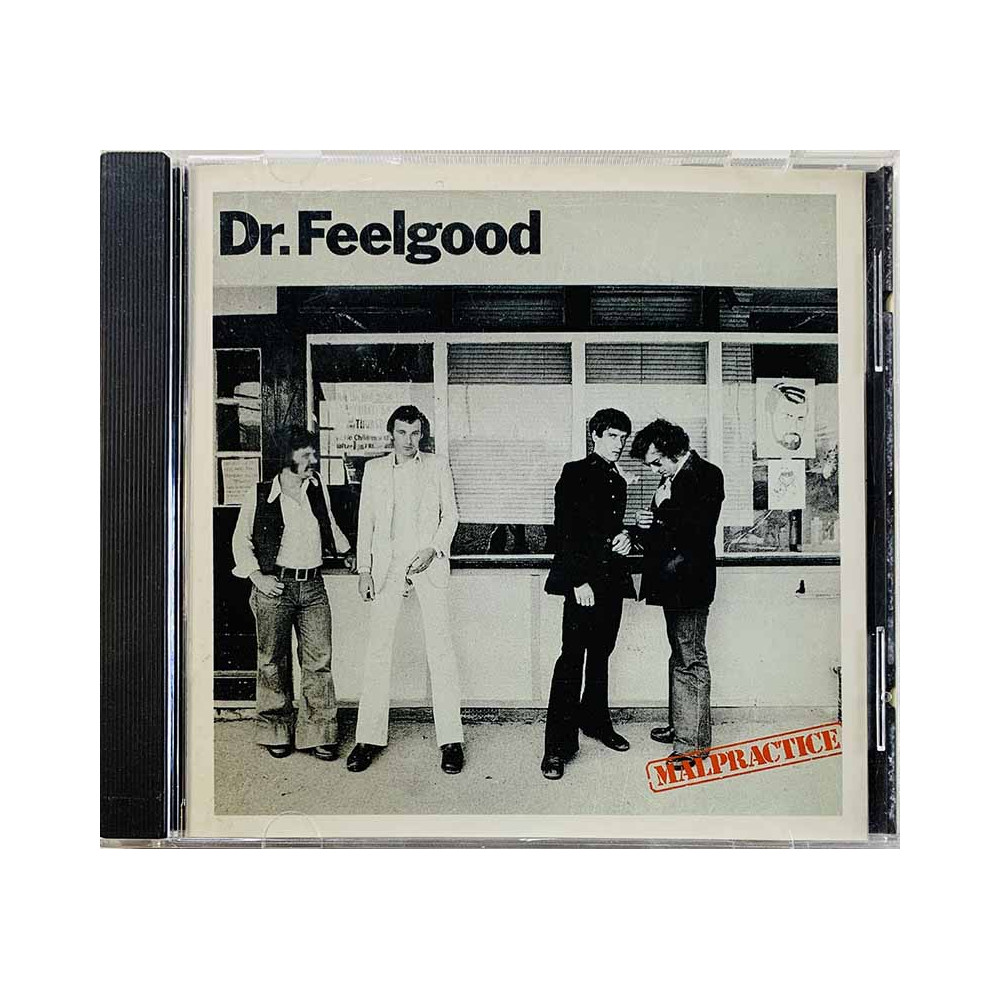 Dr. Feelgood CD Malpractice  kansi EX- levy VG+ Käytetty CD