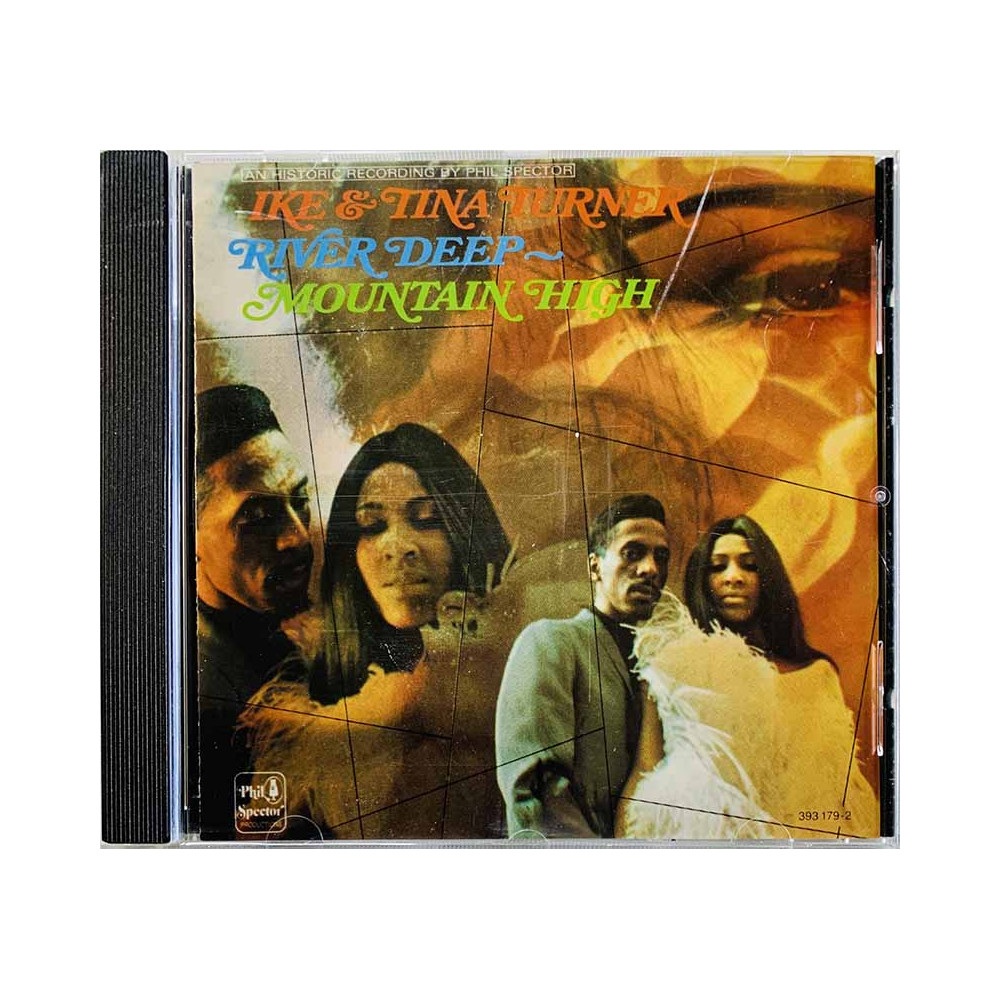 Turner Ike & Tina CD River Deep - Mountain High  kansi EX- levy EX Käytetty CD