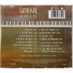 King Carole 1978 508765 2 Her greatest hits CD Begagnat