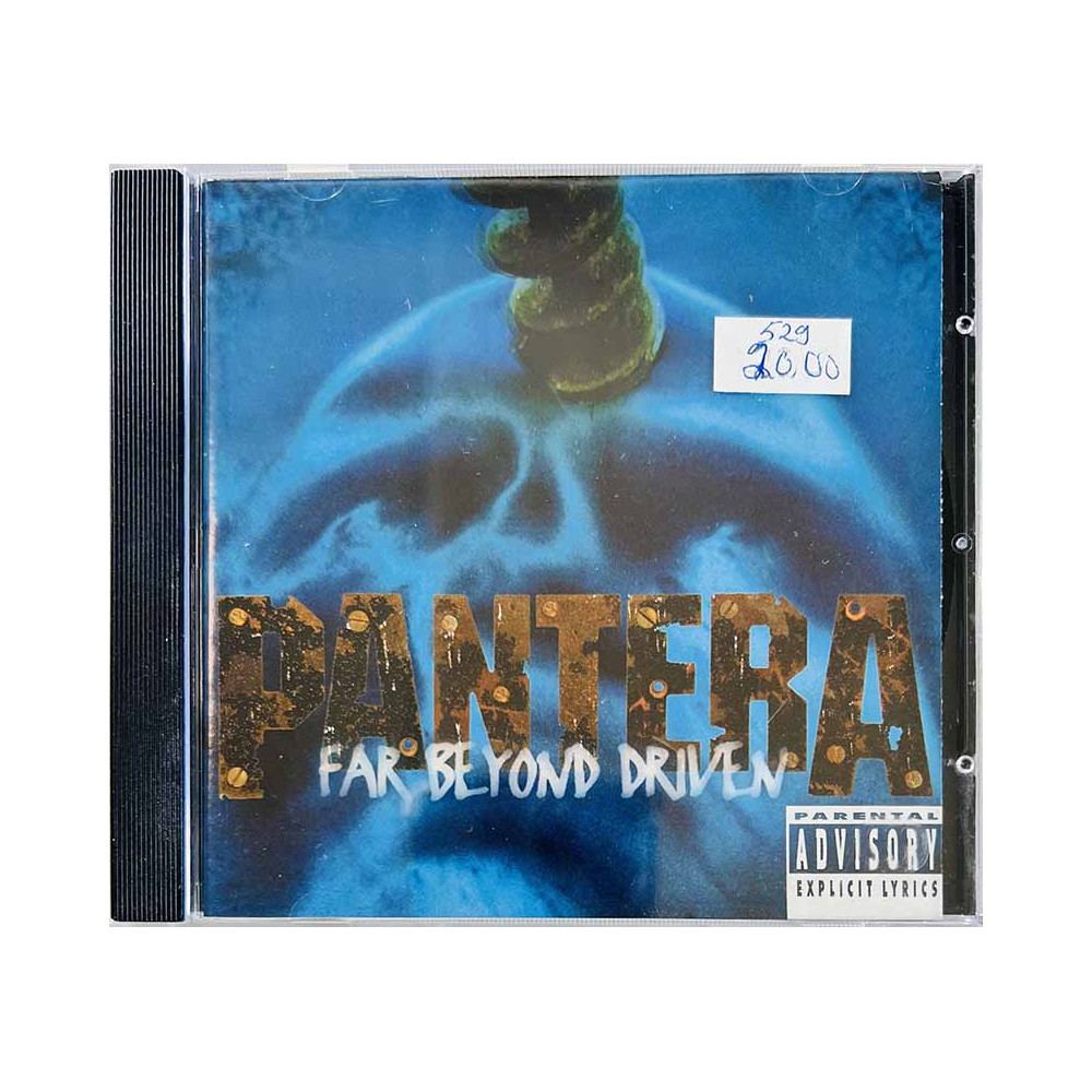 PANTERA CD Far Beyond Driven  kansi EX levy EX Käytetty CD