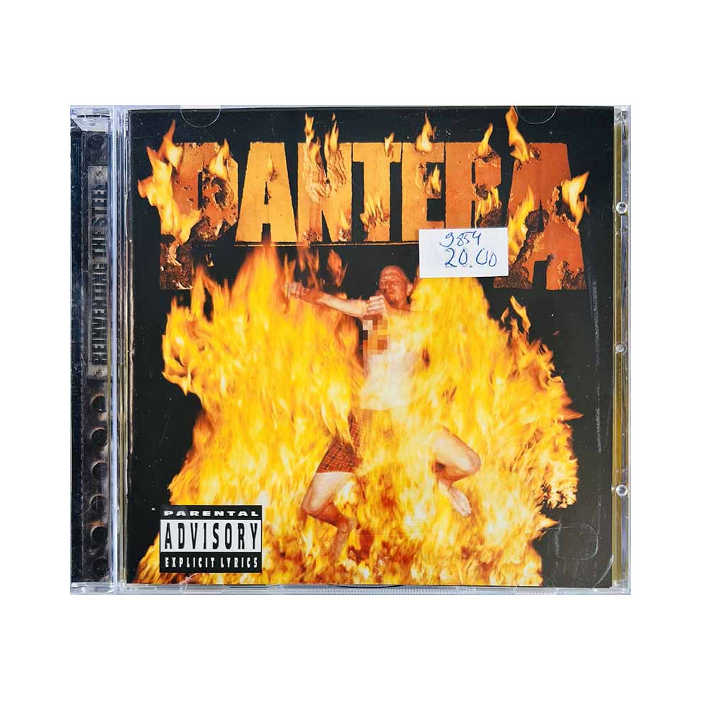 Pantera CD Reinventing The Steel  kansi EX levy EX Käytetty CD