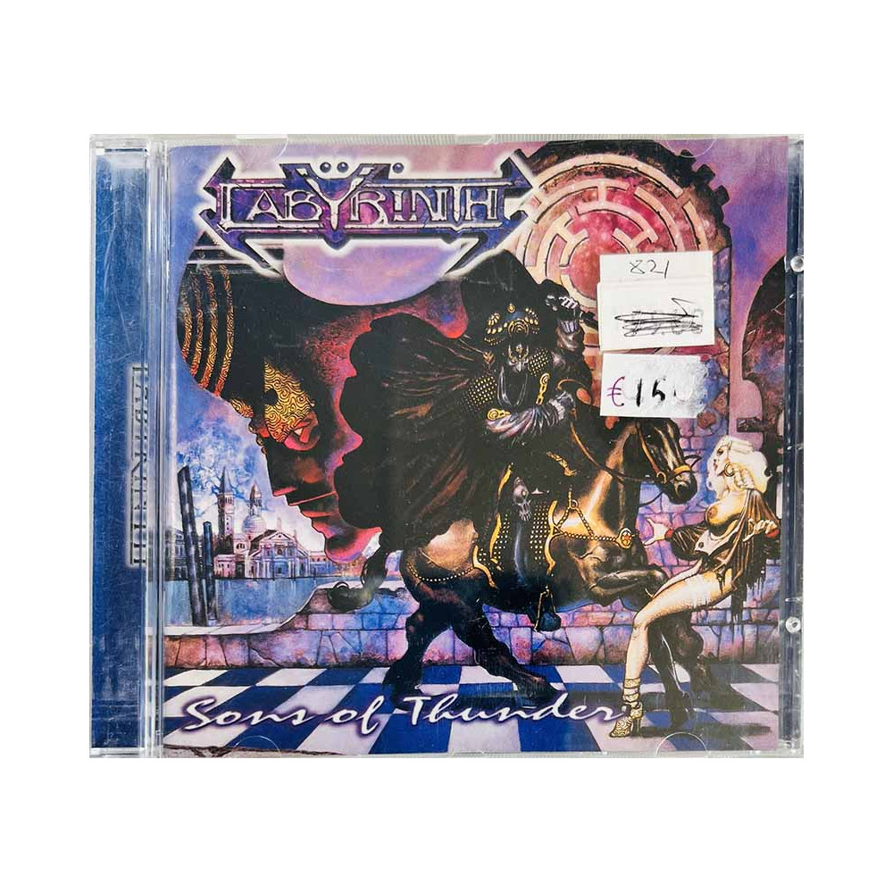 Labyrinth CD Sons Of Thunder  kansi EX levy EX Käytetty CD
