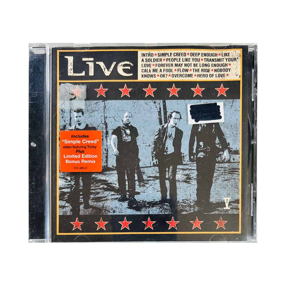 Live 2001 112 485-2 V CD Begagnat