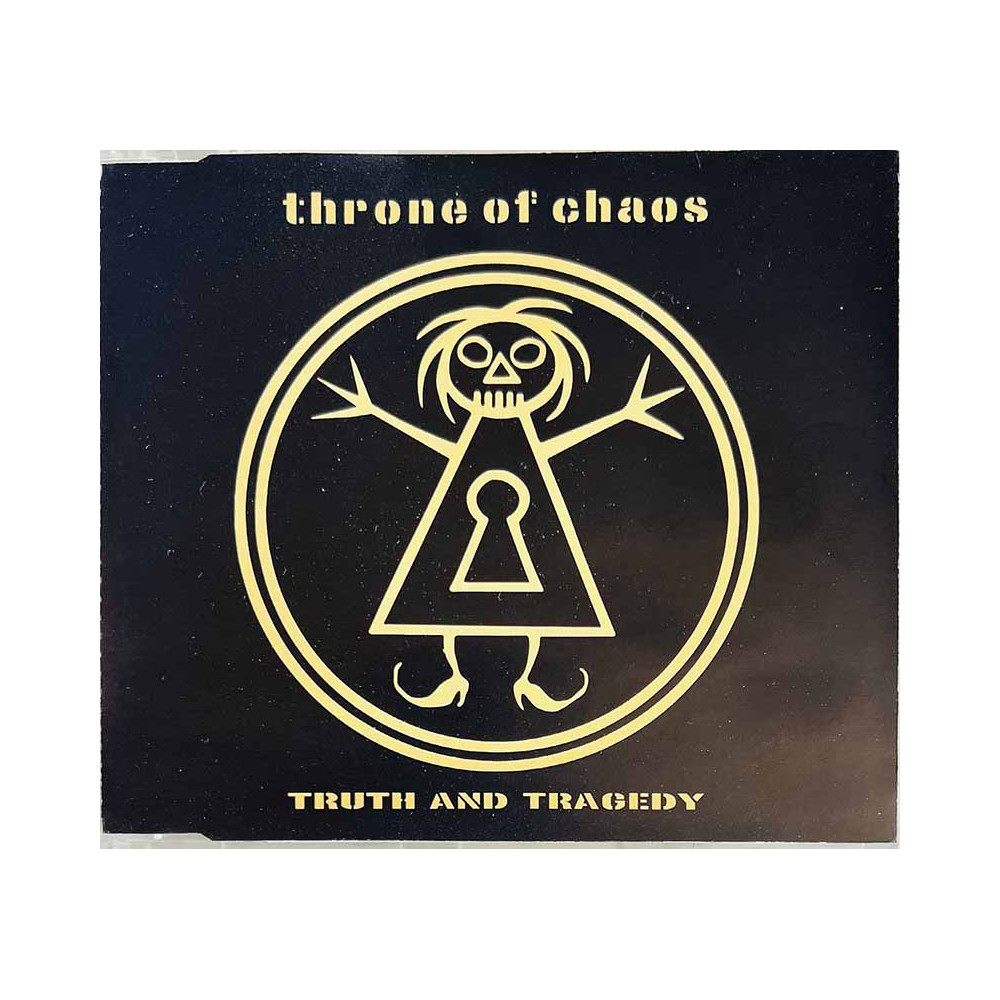 Throne Of Chaos CD Truth And Tragedy +1cd5  kansi EX levy EX Käytetty CD