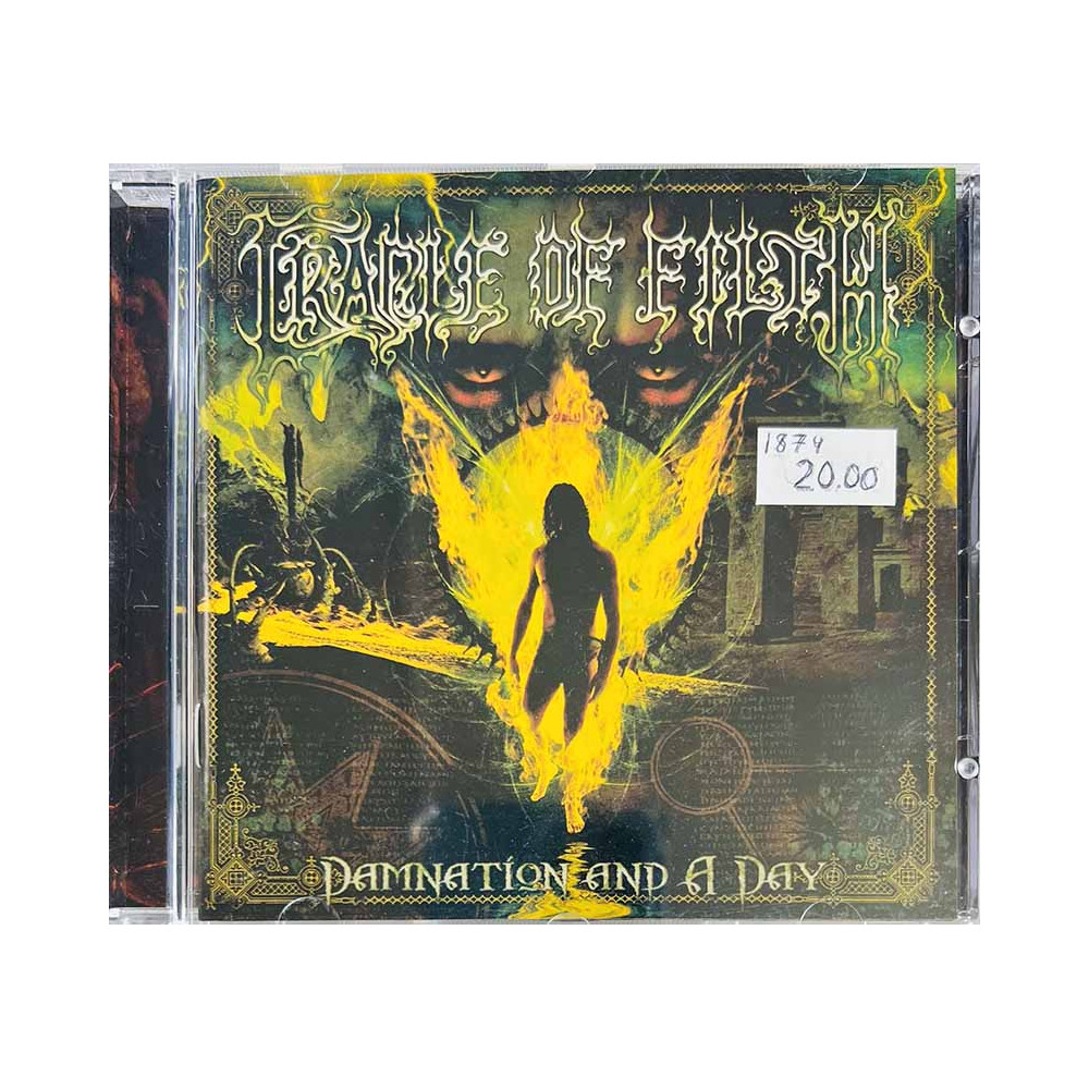 Cradle Of Filth CD Damnation And A Day  kansi EX levy EX Käytetty CD