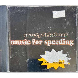Friedman Marty CD Music For Speeding  kansi EX levy EX Käytetty CD