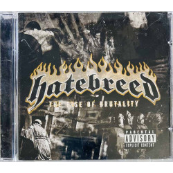 Hatebreed CD Rise Of Brutality  kansi EX levy EX Käytetty CD