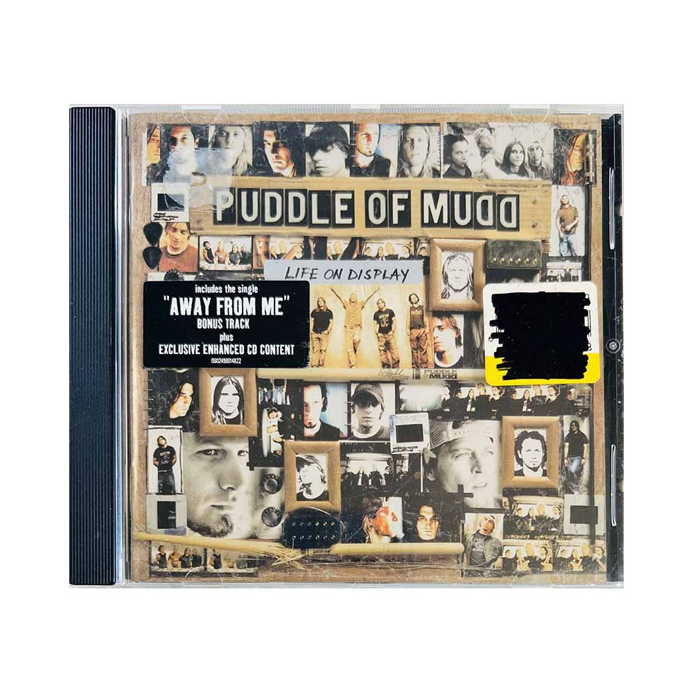 Puddle Of Mudd CD Life On Display  kansi EX levy EX Käytetty CD
