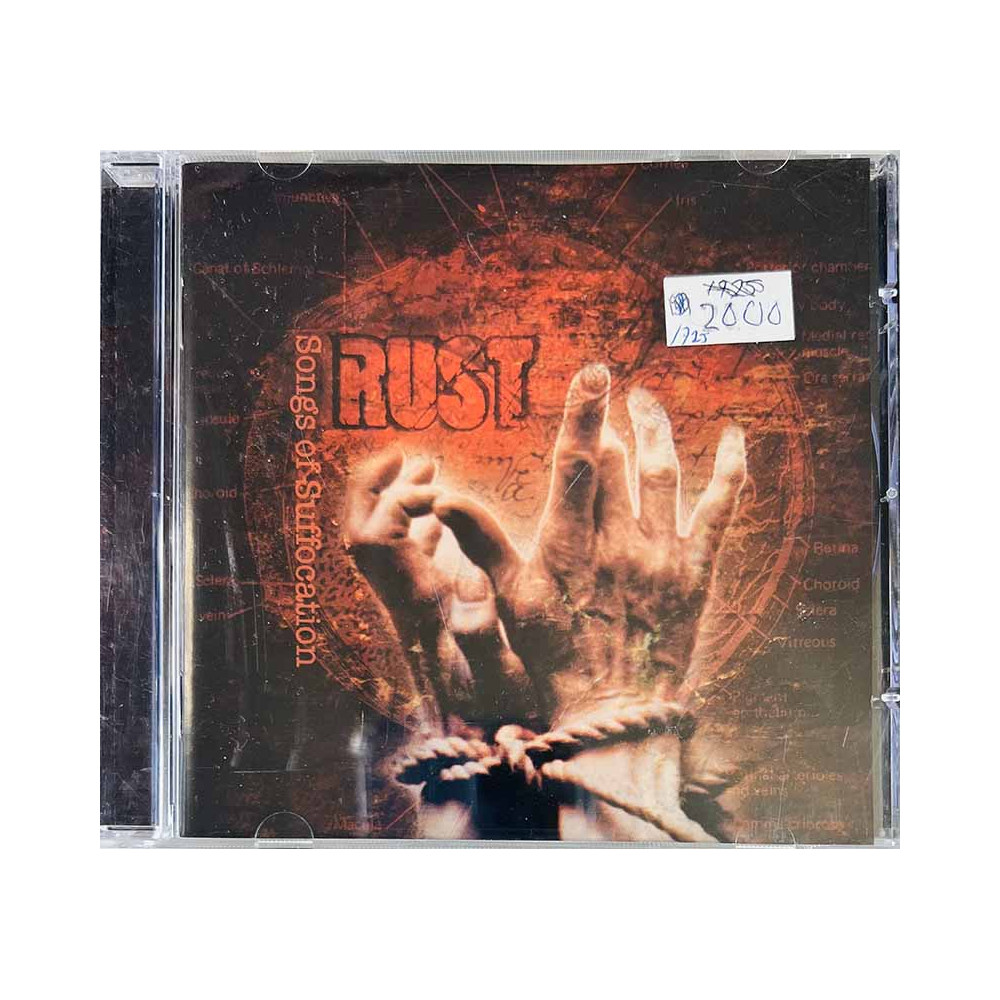 Rust CD Songs Of Suffocation  kansi EX levy EX- Käytetty CD