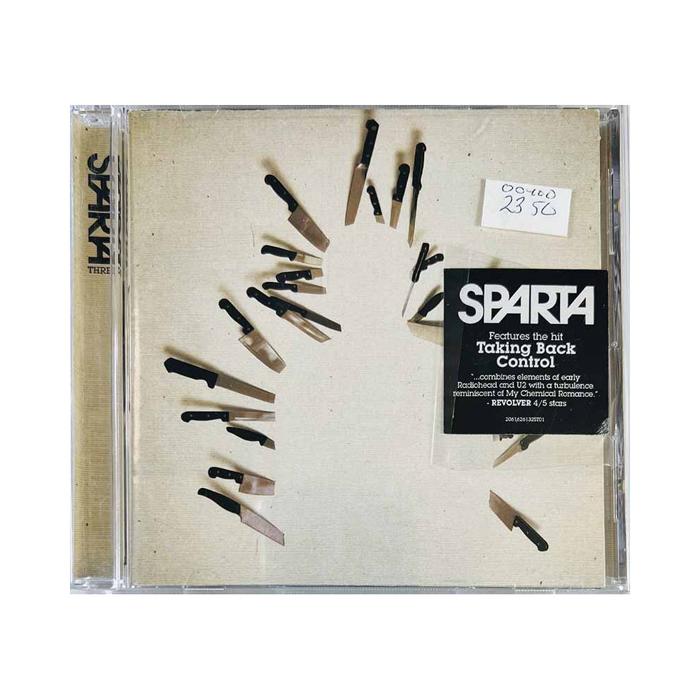 Sparta CD Threes  kansi EX levy EX Käytetty CD