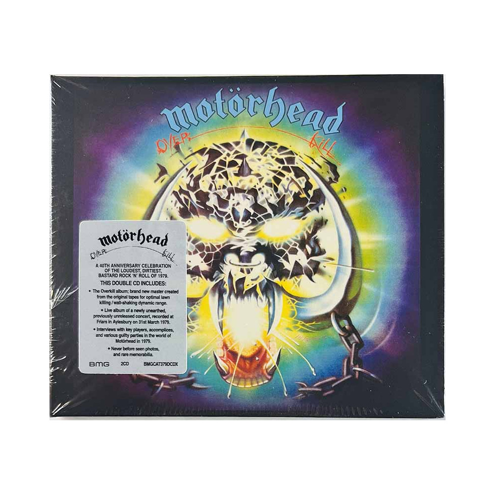 Motörhead CD Overkill 2LP CD