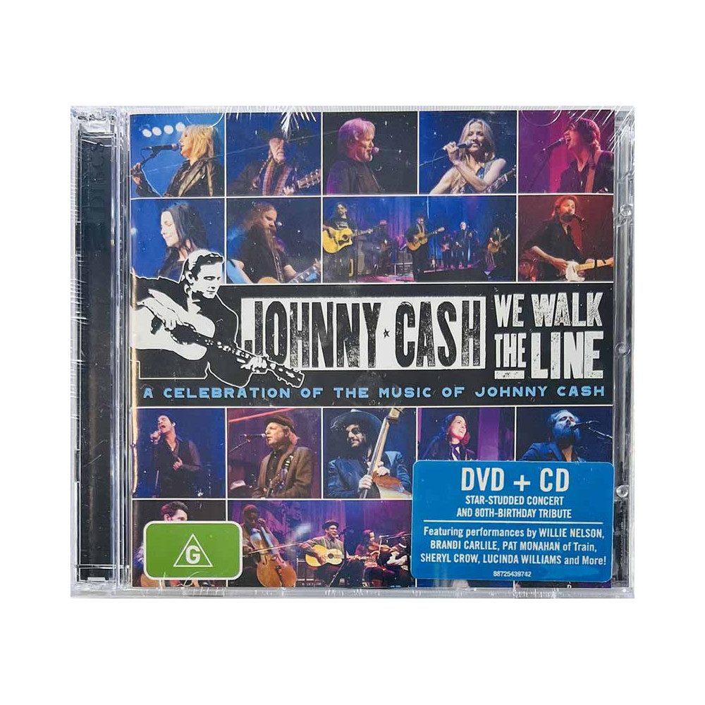 Kris Kristofferson, Willie Nelson ym. CD We Walk The Line DVD + CD CD