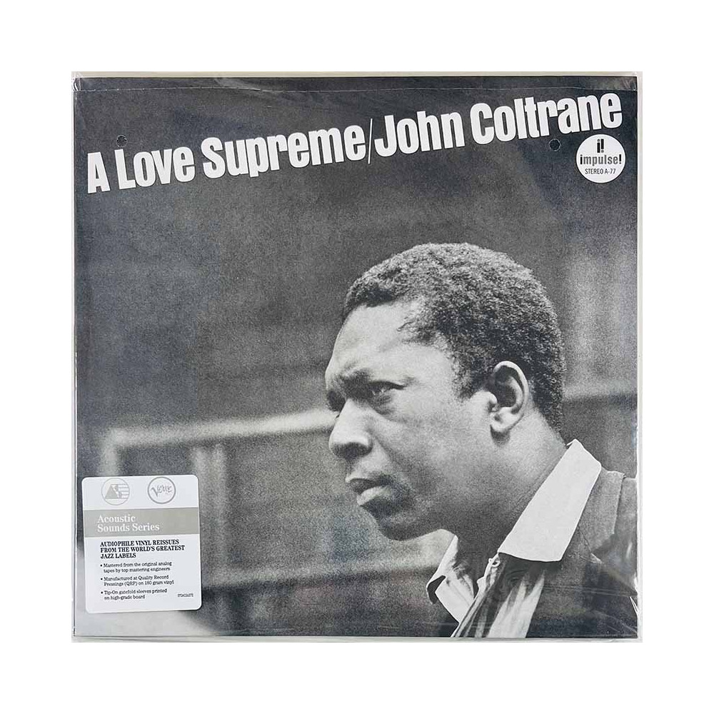 Coltrane John 1965 A-77 A love supreme LP