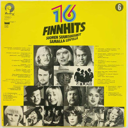 Taiska, Markku Aro, Kari Tapio ym. LP Finnhits 6  kansi EX- levy VG Käytetty LP