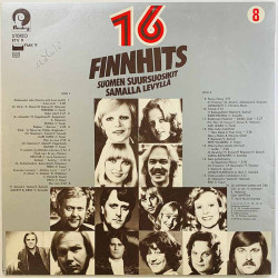 Juhamatti, Pepe Willberg, Eini ym. LP Finnhits 8  kansi VG+ levy VG+ Käytetty LP