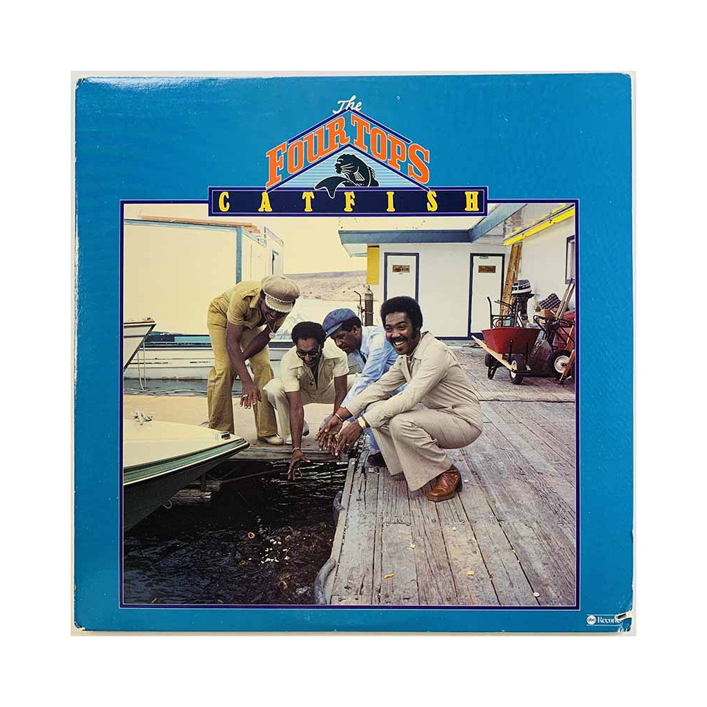 Four Tops LP Catfish  kansi VG+ levy EX Käytetty LP