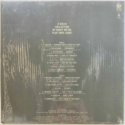 Black Sabbath, Saxon, Gillan, Samson ym. LP Heavy Rock  kansi EX levy EX Käytetty LP