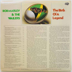 Bob Marley & The Wailers LP The Birth Of A Legend 2LP  kansi EX levy EX Käytetty LP