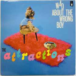 Attractions LP Mad About The Wrong Boy  kansi VG levy EX Käytetty LP