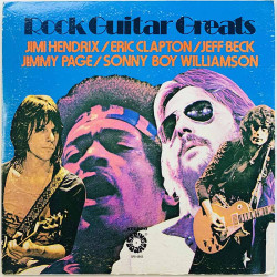 Hendrix, Clapton, Page, Beck 1975 SPB-4042 Rock Guitar Greats Begagnat LP