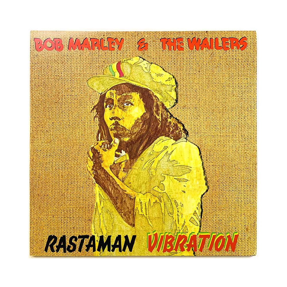 Bob Marley & The Wailers LP Rastaman Vibration  kansi EX- levy EX Käytetty LP
