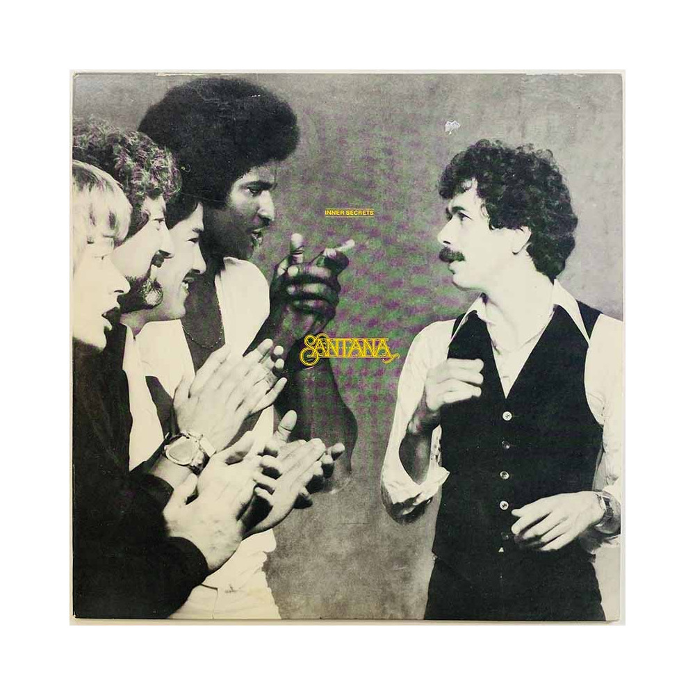 Santana LP Inner Secrets  kansi VG+ levy EX- Käytetty LP