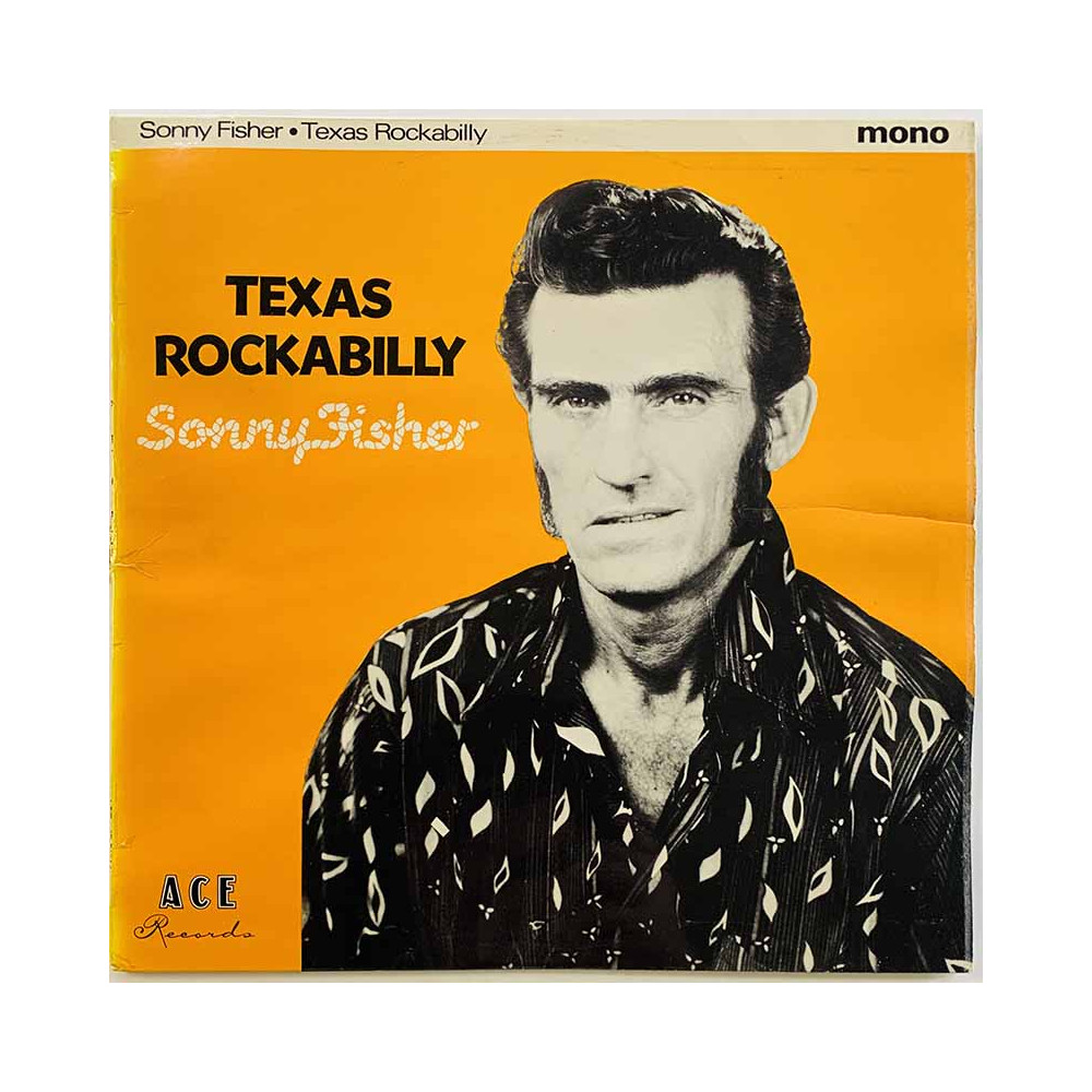 Fisher Sonny 1955 10 CH 14 Texas Rockabilly 10-inch LP Begagnat LP