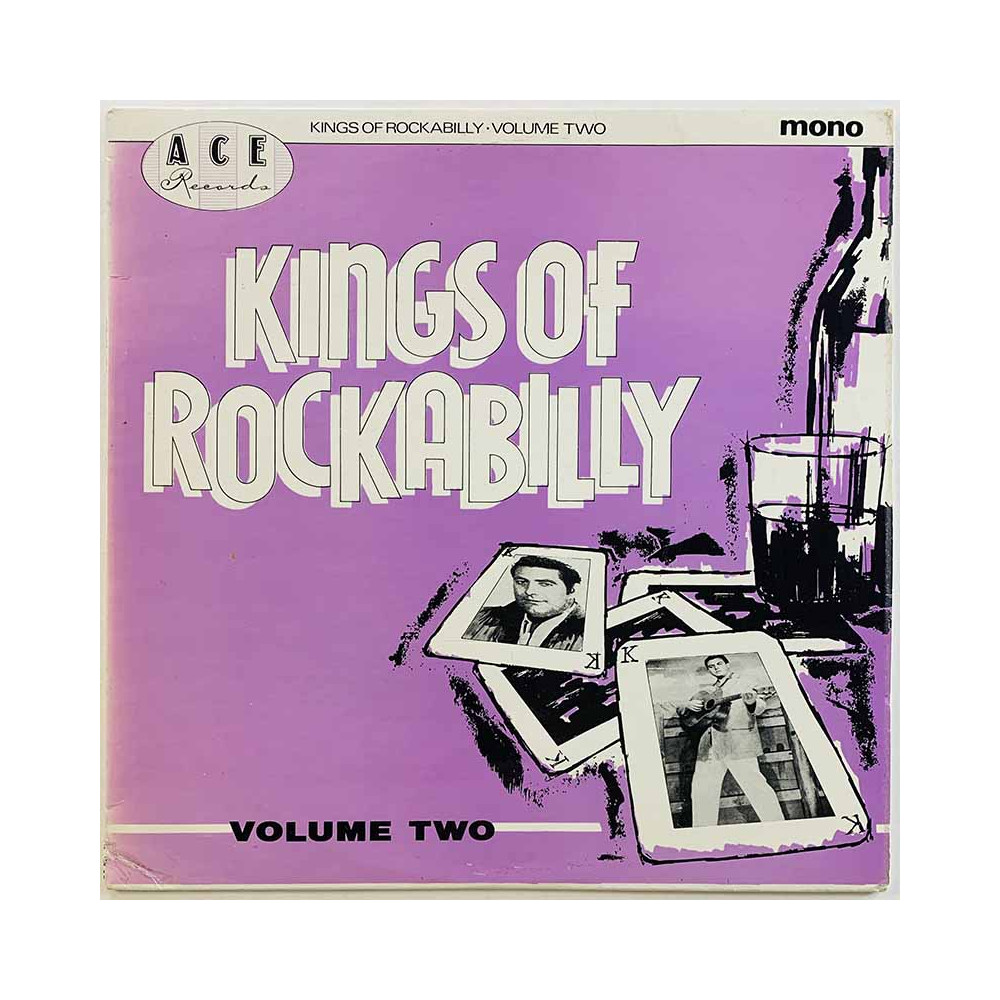 Sleepy La Beef, Tommy Hudson ym. 1959,1980 10 CH 19 Kings of Rockabilly - volume two 10-inch LP Begagnat LP