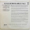Sleepy La Beef, Tommy Hudson ym. 1959,1980 10 CH 19 Kings of Rockabilly - volume two 10-inch LP Begagnat LP