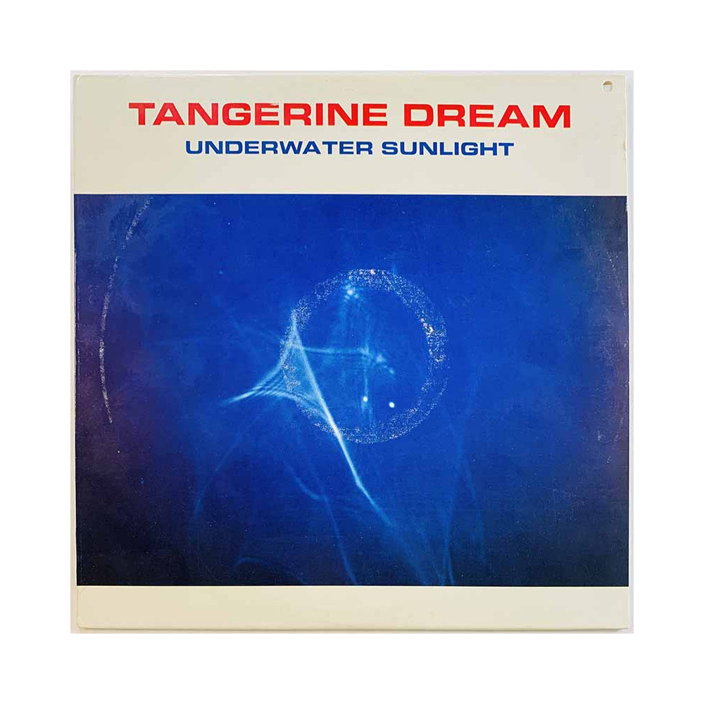 Tangerine Dream LP Underwater Sunlight  kansi VG levy EX Käytetty LP