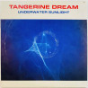Tangerine Dream LP Underwater Sunlight  kansi VG levy EX Käytetty LP