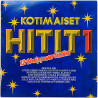 Eini, Mikko Alatalo, Markku Aro ym. LP Kotimaiset hitit 1, 12 huippuartistia  kansi EX- levy VG+ Käytetty LP