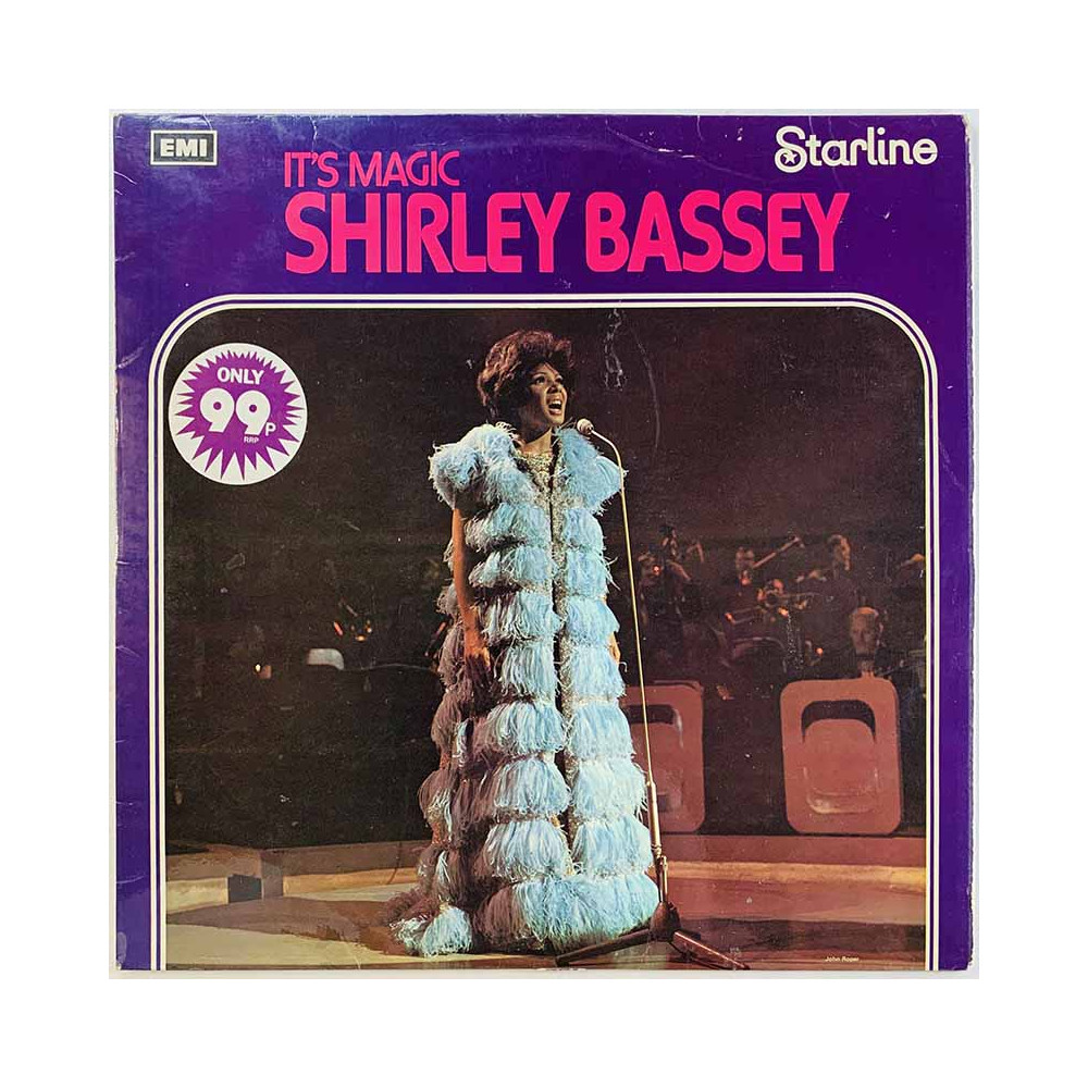 Bassey Shirley LP It’s magic  kansi VG levy VG+ Käytetty LP