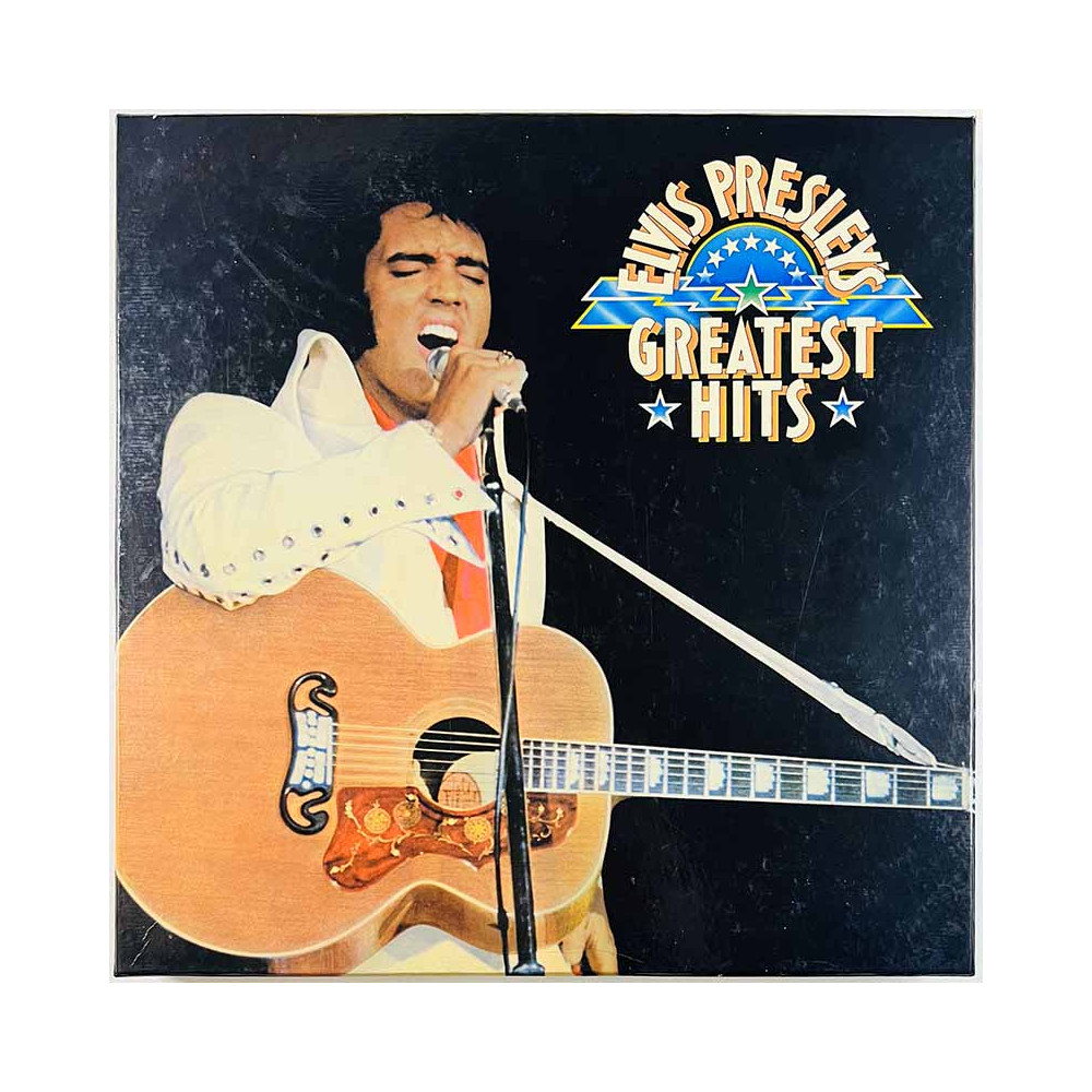 Elvis Käytetty LP Greatest Hits 7LP  kansi EX- levy EX- Käytetty LP