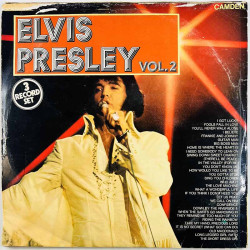 Elvis Käytetty LP Elvis Presley vol.2 3LP  kansi G- levy VG+ Käytetty LP