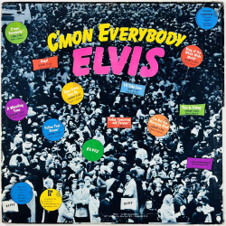 Elvis Käytetty LP C’mon Everybody  kansi VG- levy EX- Käytetty LP