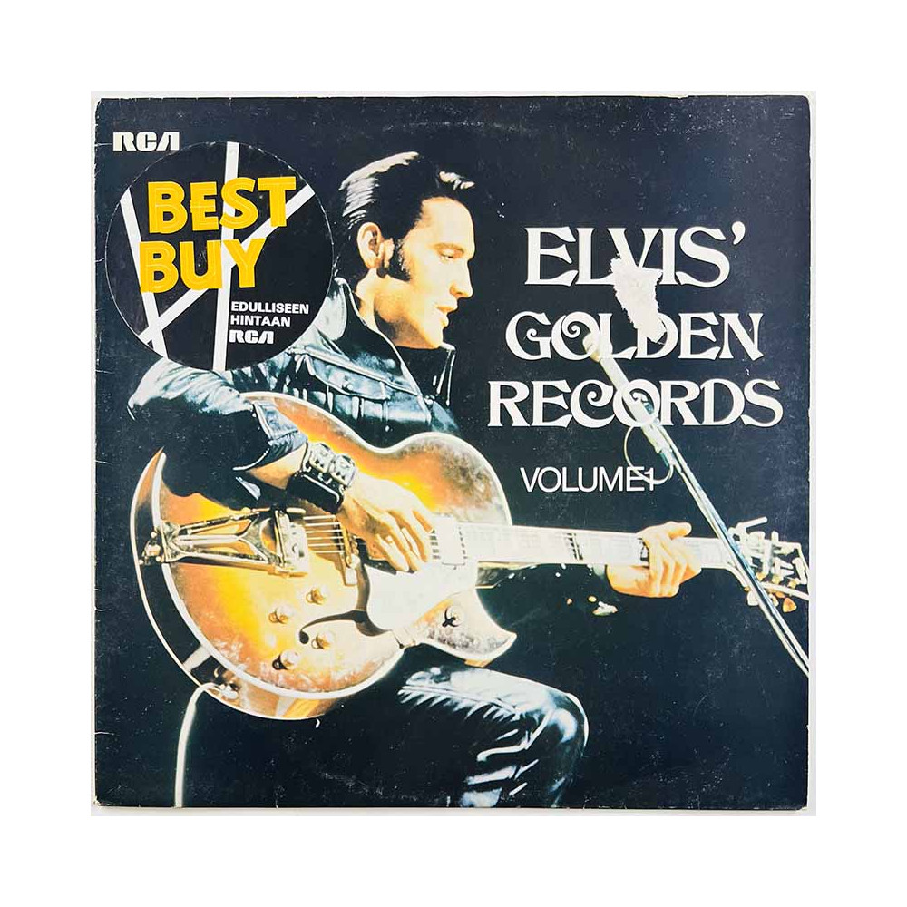Elvis Käytetty LP Golden records volume 1  kansi G+ levy EX- Käytetty LP