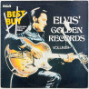 Elvis Käytetty LP Golden records volume 1  kansi G+ levy EX- Käytetty LP