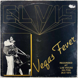 Elvis Käytetty LP Vegas Fever  kansi G- levy EX- Käytetty LP