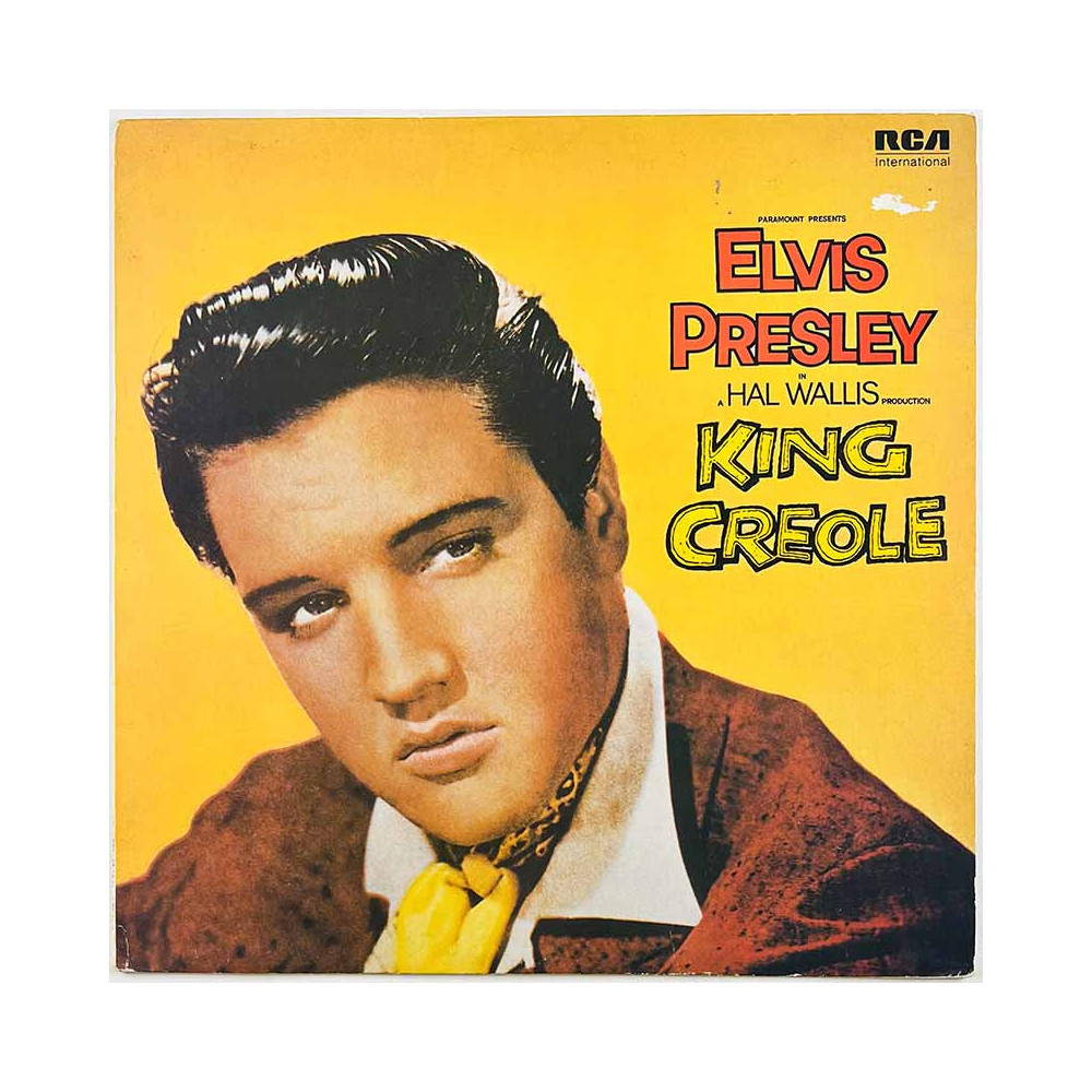 Elvis Käytetty LP King Creole  kansi VG levy EX Käytetty LP