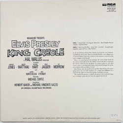 Elvis Käytetty LP King Creole  kansi VG levy EX Käytetty LP