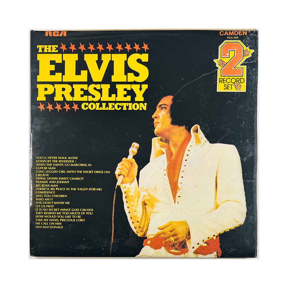 Elvis Käytetty LP The Elvis Presley collection 2LP  kansi VG+ levy EX- Käytetty LP