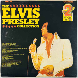Elvis Käytetty LP The Elvis Presley collection 2LP  kansi VG+ levy EX- Käytetty LP