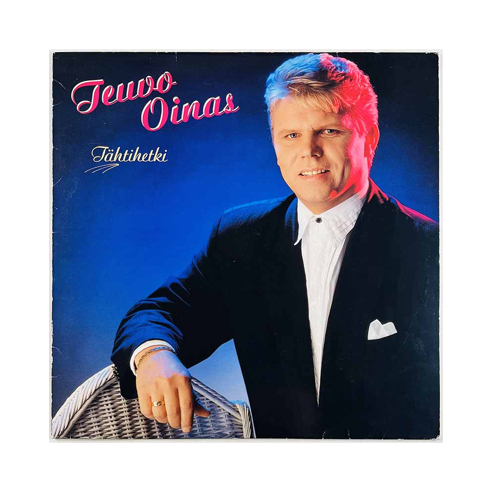 Oinas Teuvo Käytetty LP Tähtihetki  kansi VG+ levy EX Käytetty LP