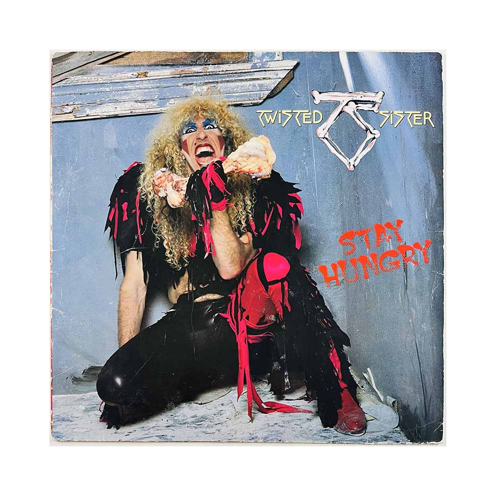 Twisted Sister Käytetty LP Stay Hungry  kansi G+ levy G- Käytetty LP