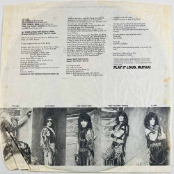 Twisted Sister Käytetty LP Stay Hungry  kansi G+ levy G- Käytetty LP