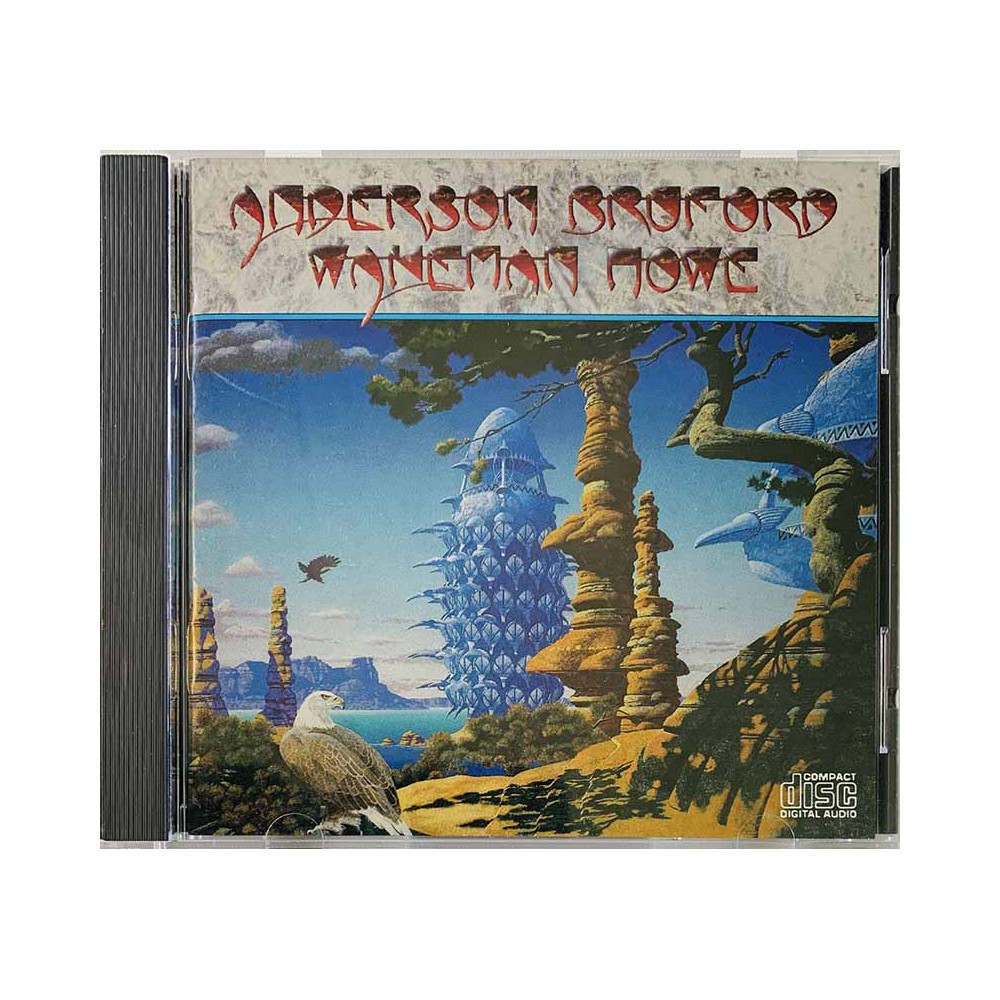 Anderson, Bruford, Wakeman & Howe CD Anderson, Bruford, Wakeman & Howe  kansi EX- levy EX Käytetty CD