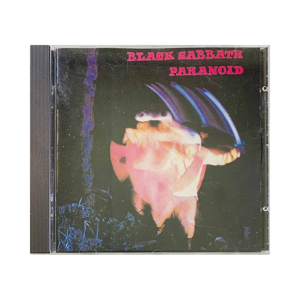 Black Sabbath CD Paranoid  kansi VG- levy EX- Käytetty CD