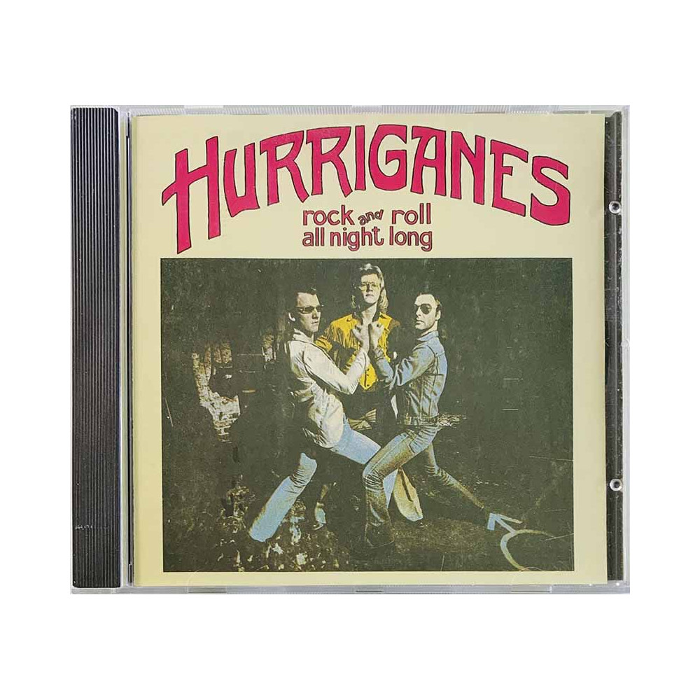 Hurriganes CD Rock and Roll All Night Long  kansi EX- levy EX Käytetty CD