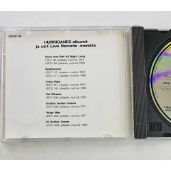 Hurriganes CD Rock and Roll All Night Long  kansi EX- levy EX Käytetty CD